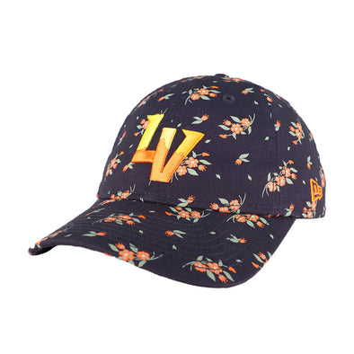 Girls' Las Vegas Aviators New Era LV Bloom Navy 9TWENTY Strapback Hat