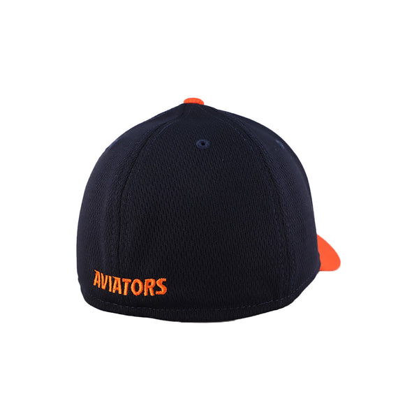New Era Batting Practice Navy/Orange 39THIRTY Stretch Fit Hat