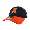 Las Vegas Aviators New Era Batting Practice Navy/Orange 9TWENTY Strapback Hat