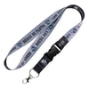 Reyes de Plata Wincraft Skull Team Heather Black/Silver 1" Lanyard with Buckle