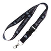 Reyes de Plata Wincraft Skull Team Heather Black/Silver 1" Lanyard with Buckle