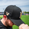 Nashville Sounds x Vanderbilt University New Era 59FIFTY Black N Logo Fitted Hat