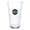 Las Vegas Aviators Wincraft LV Monogram/Retro Logo Clear Pint Glass