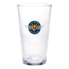 Wincraft LV Monogram/Retro Logo Clear Pint Glass