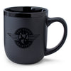 Las Vegas Aviators Wincraft LV Monogram/Retro Logo Black Tonal 17oz Ceramic Coffee Mug