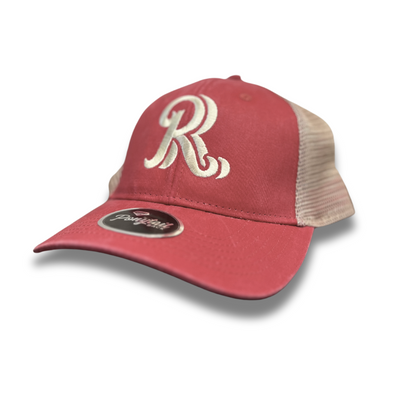 Outdoor Cap Pony Tail RR Red