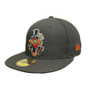 Inland Empire 66ers Black Marvel Fitted Caps