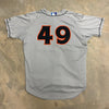 Delmarva Shorebirds Rawlings 2025 Team Issued Grey Jerseys