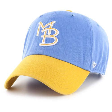 Myrtle Beach Pelicans 47 Brand 2Tone Game Clean Up Adjustable Cap