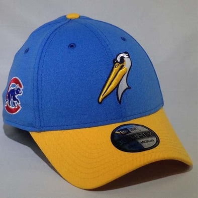 MYRTLE BEACH PELICANS NEW ERA 39THIRTY STRETCH FIT 2TONE ALT PATCH CAP