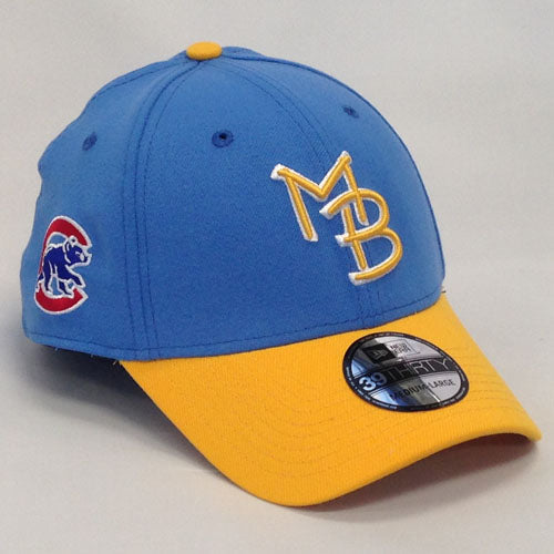 Myrtle Beach Pelicans New Era 39Thirty Stretch Fit 2Tone Game Logo Patch Cap