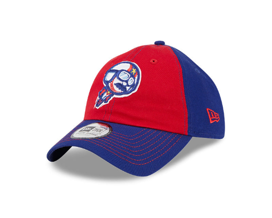 New Era Youth Red and Blue 2T Team Front 9TWENTY Cap