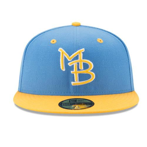 Myrtle Beach Pelicans 2Tone Game On-Field 59Fifty Cap