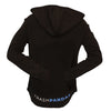 Ladies Black Primary Droptail Hoodie