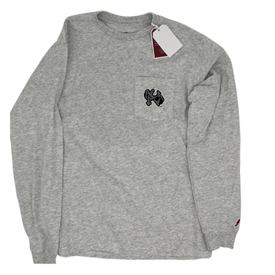 Norfolk Tides Heather Grey Long Sleeve T-Shirt