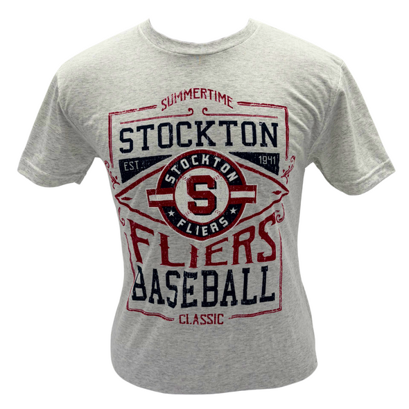 108 Stitches Stockton Fliers T-Shirt