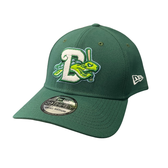 NEW ERA GREEN 39THIRTY STRETCH FIT CAP