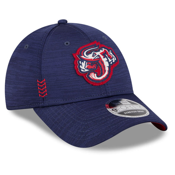 Jacksonville Jumbo Shrimp New Era 2024 Clubhouse 9 Forty Stretch Snap