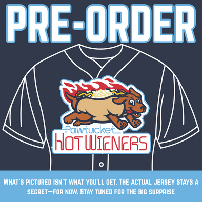 PRE-ORDER The Pawtucket Hot Wieners Night Jersey