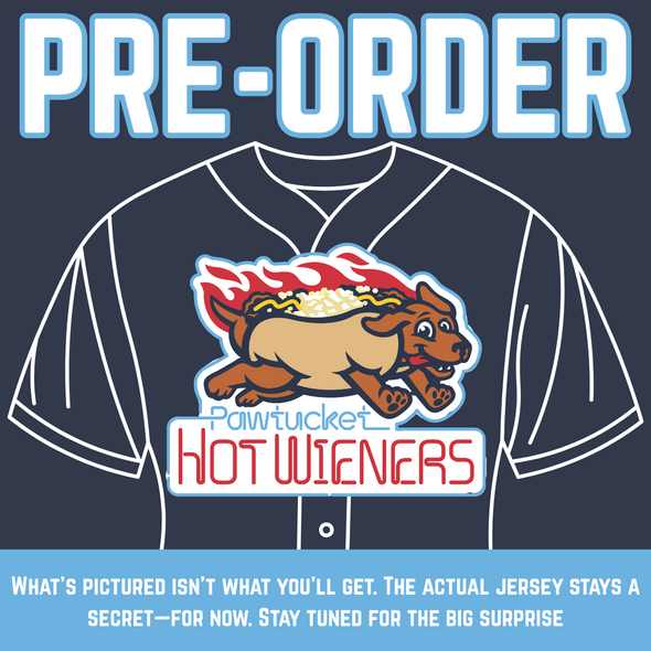 PRE-ORDER The Pawtucket Hot Wieners Night Jersey