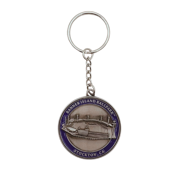 Stockton Ports 2 Sided Keychain