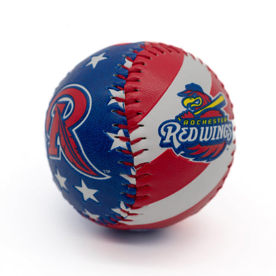 Rochester Red Wings America Feather R Novelty Ball