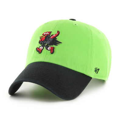 Nashville Sounds '47 Brand Youth Lime & Black  Two Tone Hot Chickens Clean Up Hat