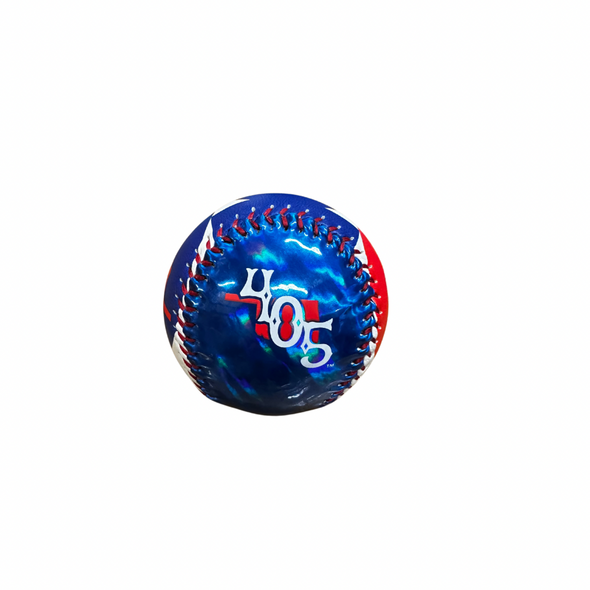 OKC Baseball Club 2 Color Metallic Baseball