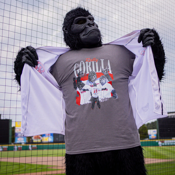 Rochester Red Wings Rally Gorilla T-Shirt