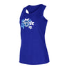 Dunedin Blue Jays Floral Logo Tank Top