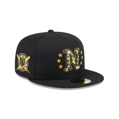 Nashville Sounds New Era 59FIFTY Authentic 2024 Armed Forces Day Hat