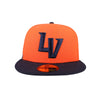 Las Vegas Aviators New Era LV Tonal Skyline Orange/Navy 59FIFTY Fitted Hat