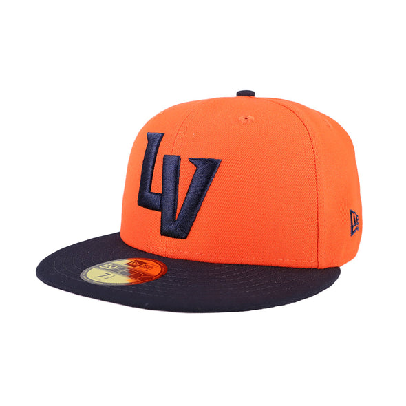 New Era LV Tonal Skyline Orange/Navy 59FIFTY Fitted Hat