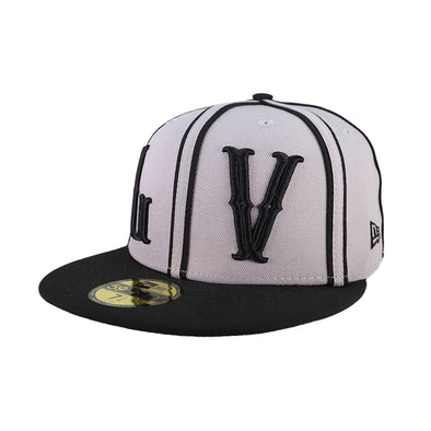 Las Vegas Reyes de Plata New Era LV Gray/Black Piping 59FIFTY Fitted Hat