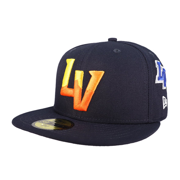 New Era 5 Panel Multi Hit LV Navy 59FIFTY Fitted Hat