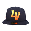 New Era 5 Panel Multi Hit LV Navy 59FIFTY Fitted Hat