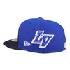 Las Vegas Aviators New Era 3 Panel Multi Hit LV Navy/Blue/Gold 59FIFTY Fitted Hat