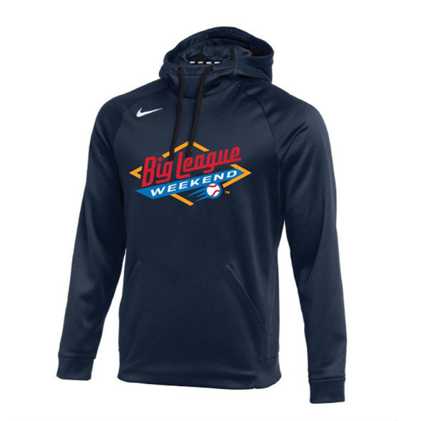 Men's Big League Weekend Nike Navy Therma-Fit Hoodie