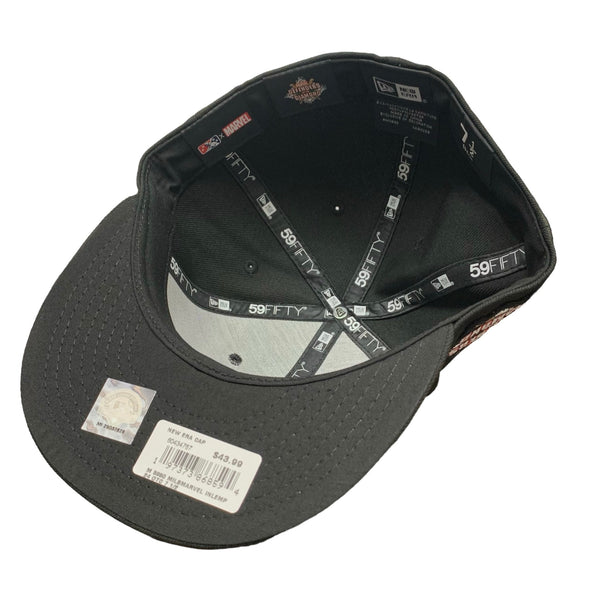 Inland Empire 66ers Black Marvel Fitted Caps