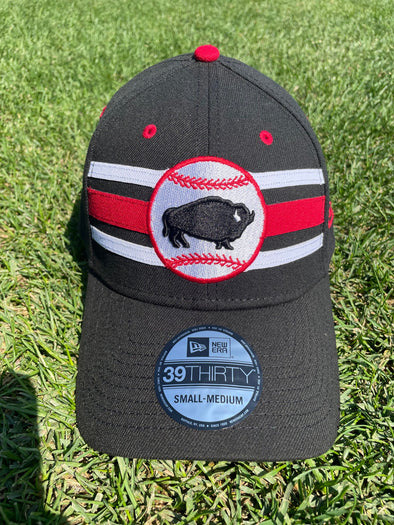 Buffalo Bisons Hockey Black Stripe 3930 Cap