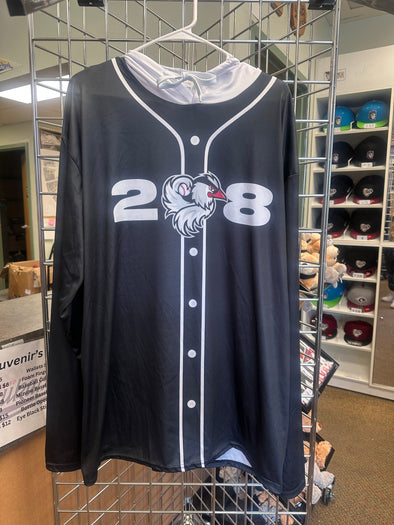 Long Sleeve Jersey Hoodie