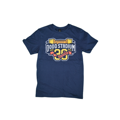 Dodd Stadium 30th Anniversary Navy Tee Shirt