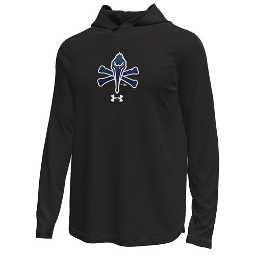 Myrtle Beach Pelicans Under Armour Black Pirate Tech Hood
