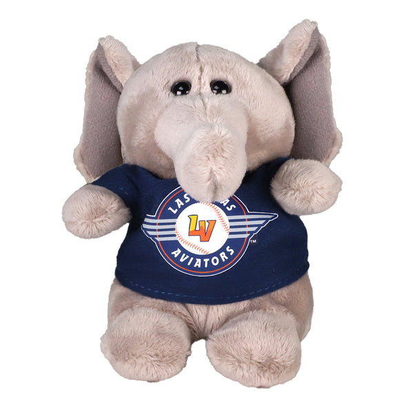Las Vegas Aviators Mascot Factory Primary Logo Stubbie Elephant 5" Plush