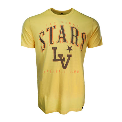 Men's Las Vegas Stars '47 Brand Stars 1983 LV Double Header Gold Short Sleeve T-Shirt