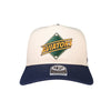 Las Vegas Aviators '47 Brand Aviators Base Knock Cream/Navy Hitch Snapback Hat