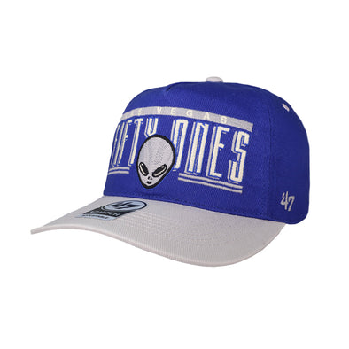 Las Vegas 51s '47 Brand Fifty Ones Alien Head Double Header Hitch Snapback Hat