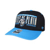 Las Vegas Reyes de Plata '47 Brand Double Header Baseline Black/Blue Hitch Snapback Hat