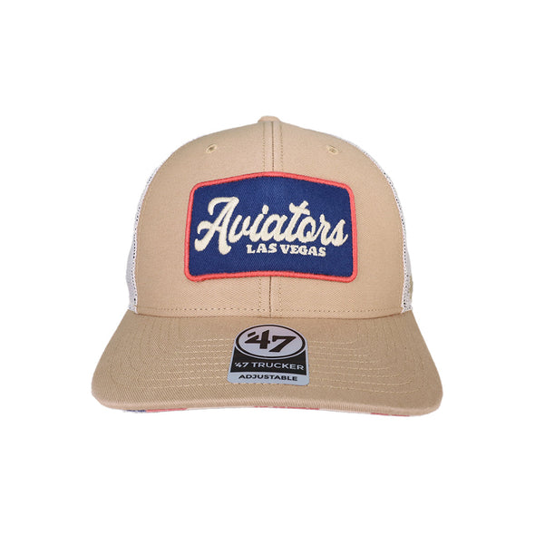 Las Vegas Aviators '47 Brand 4th of July Glory Daze Khaki/White Trucker Snapback Hat