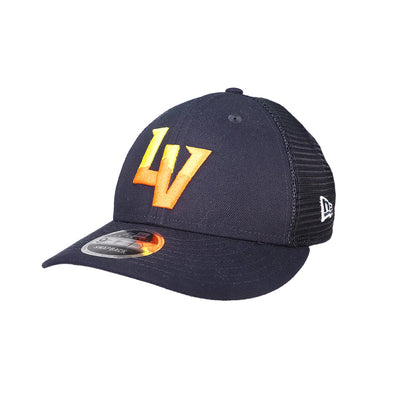 New Era LV Navy Trucker Low Profile 9FIFTY Snapback Hat